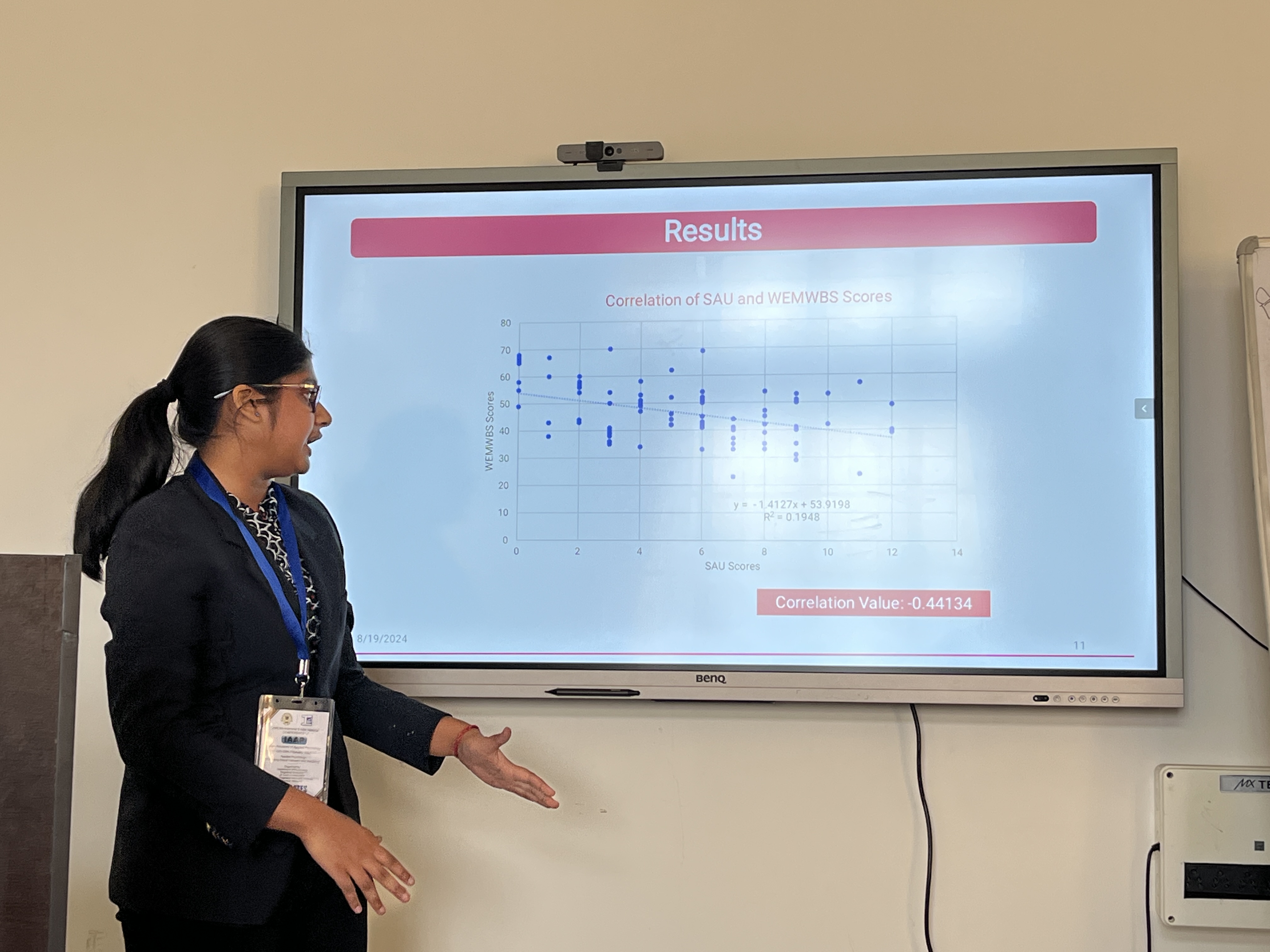Presenting at Conference